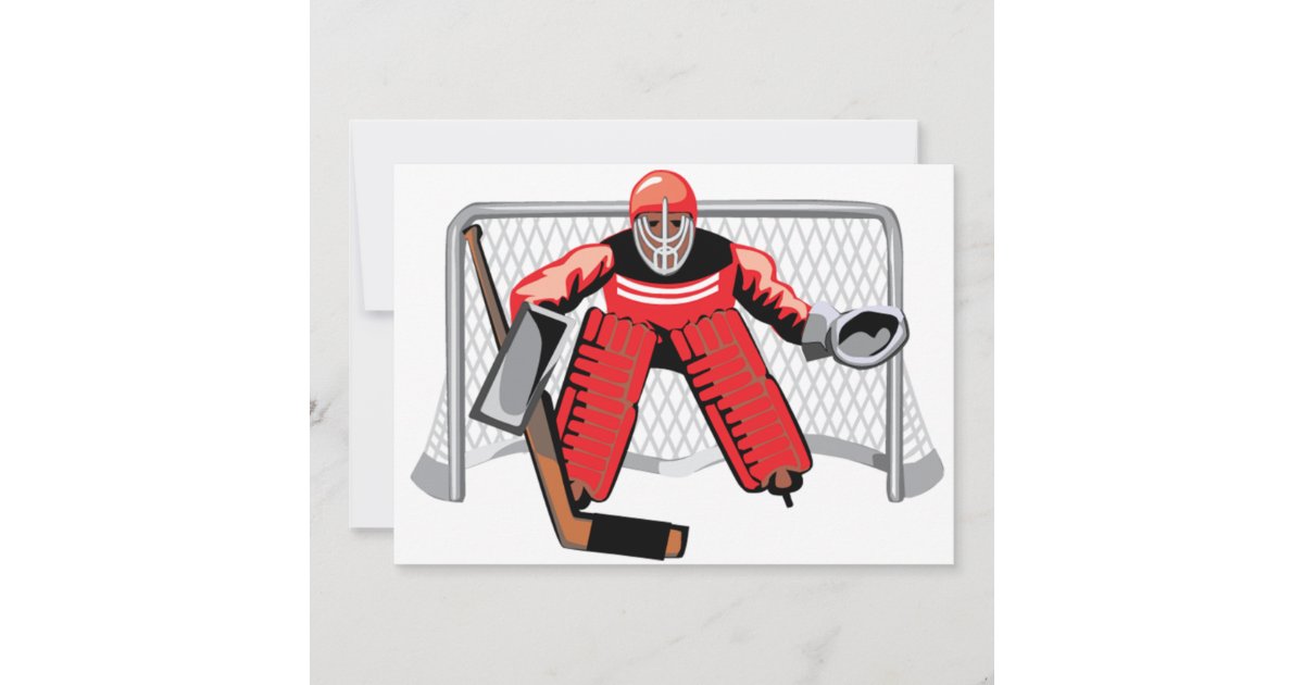 clipart hockey goalie tips