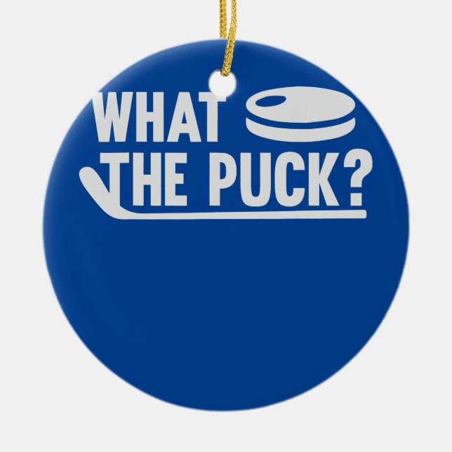 ice hockey goalie jersey canada hockey jersey ceramic ornament (Front)