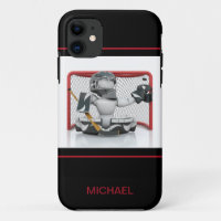 Ice Hockey Goalie Personalized Name | Sport