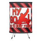 Ice Hockey Goalie Quote Lamp (Left)