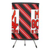 Ice Hockey Goalie Quote Lamp (Front)