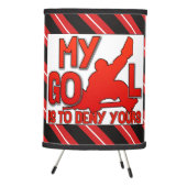 Ice Hockey Goalie Quote Lamp (Right)