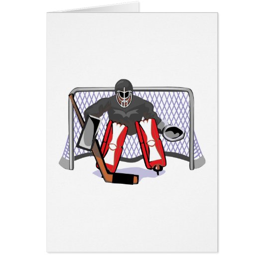 ice hockey goalie realistic vector illustration (Front)