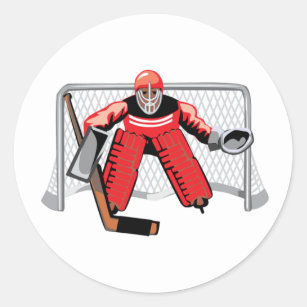 Ice Hockey Goalie Stickers