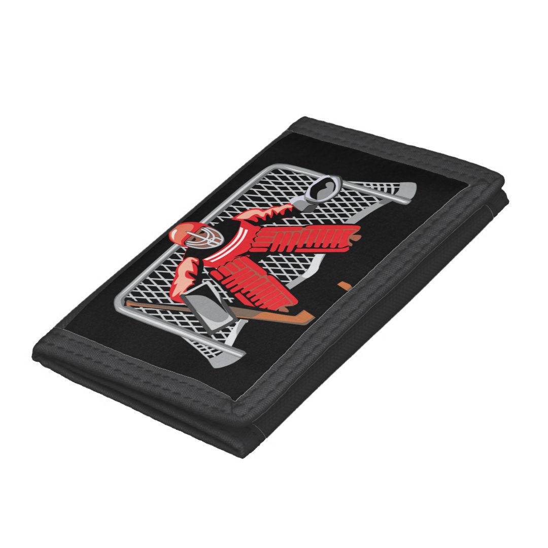 Ice Hockey Goalie Wallet Zazzle