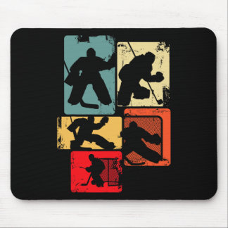 Ice Hockey Goalkeeper For Boys Mouse Pad