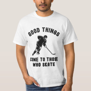 Funny hockey t shirt for Hockey players – ice hockey skates!-CL – Colamaga