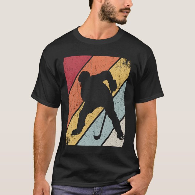 Ice Hockey Ice Hockey Sport Puck Ice Hockey Team T-Shirt (Front)
