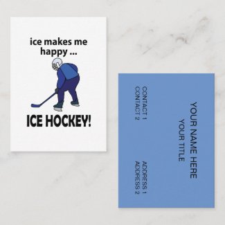 Ice Hockey Ice Makes Me Happy Ice Hockey