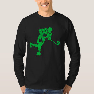 Ice Hockey  Irish Kids Boys Men  St Patricks Day T-Shirt