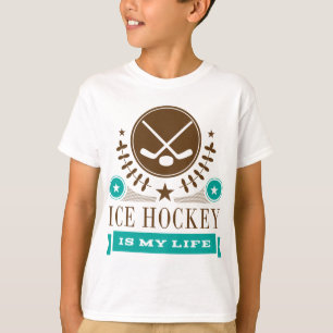 Ice Hockey is My Life Gift T-Shirt