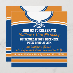 Hockey Invitations | Zazzle