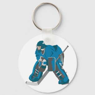 Ice Hockey Keychain