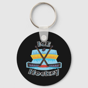 Ice Hockey Keychain