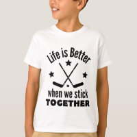 Ice hockey: Life is better when we stick together