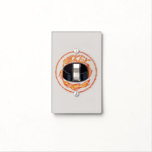 Ice Hockey Light Switch Cover