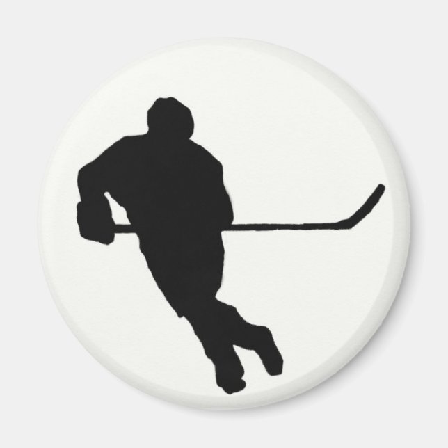 Ice Hockey Magnet (Front)
