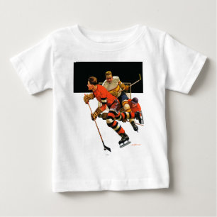 Ice Hockey Match Baby T-Shirt