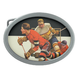 NHL Hockey Belt Buckles