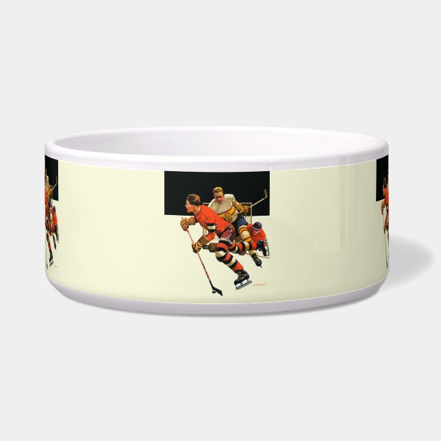 Ice Hockey Match Bowl (Front)