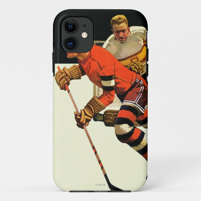 Ice Hockey Match Case-Mate iPhone Case (Back)