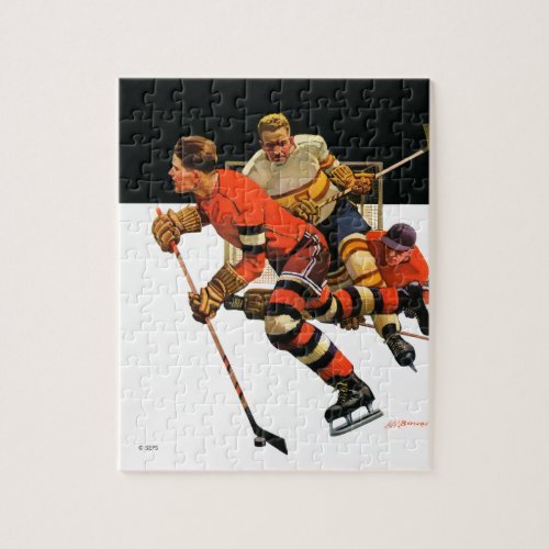 Ice Hockey Match Jigsaw Puzzle