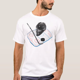 Ice Hockey Men's Basic T-Shirt