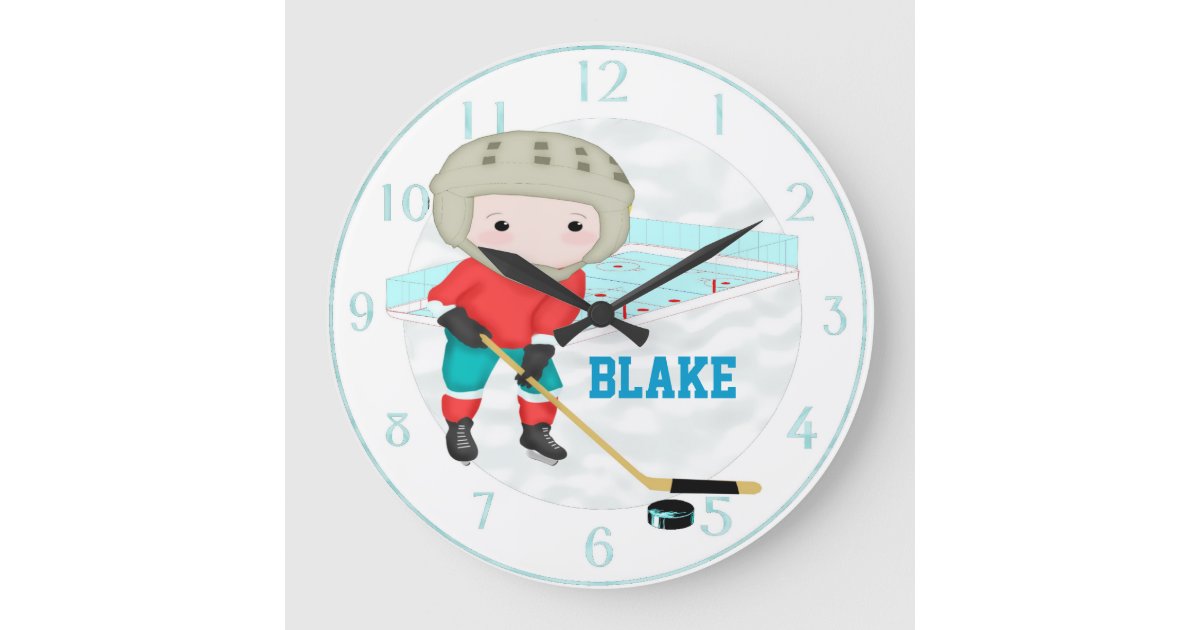 Ice Hockey Personalized Wall Clock R37db4cd327f445e1bd8f03c21b0b43a8 S0ysk 8byvr 630 ?view Padding=[285%2C0%2C285%2C0]