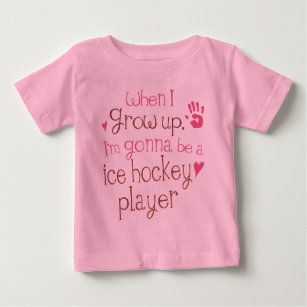 Ice Hockey Player (Future) Infant Baby T-Shirt