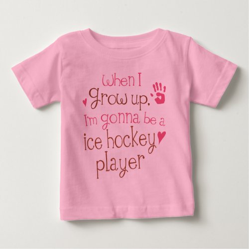 Ice Hockey Player Future Infant Baby T_Shirt