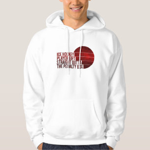 Ice Hockey Player Gift Straight Outta The Penalty  Hoodie
