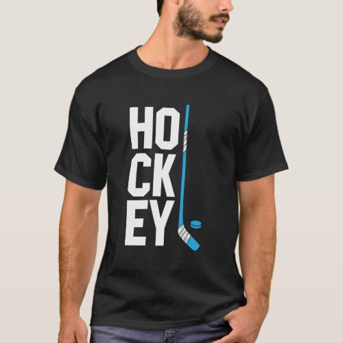 Ice Hockey Player Hockey Son Hockey T_Shirt