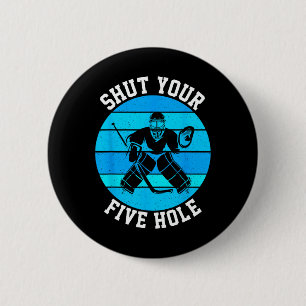 Ice Hockey Player Ice Hockey Fan Sport Ice Hockey Button