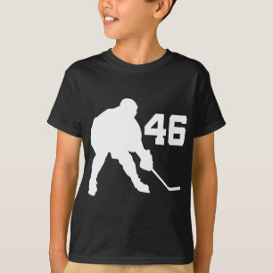 Ice Hockey Player Jersey Number 46 T-Shirt
