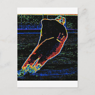 Ice Hockey Player Postcard