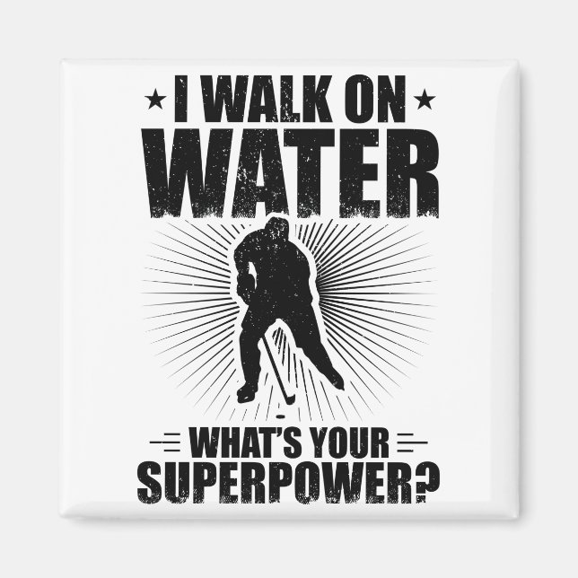 Ice Hockey Player | Sports Team Gift Ideas Magnet (Front)