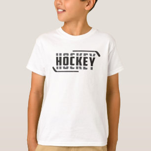Ice Hockey Player Stick Puck Team Funny Gift Idea T-Shirt