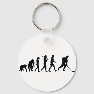 Ice Hockey Players Team Skating Puck lovers Keychain