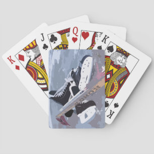 Ice Hockey Poker Cards