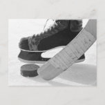 Ice Hockey Postcard