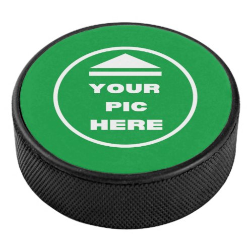 Ice Hockey Puck _ Add Your Image