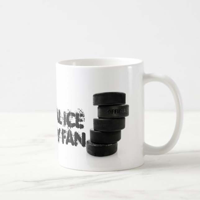 Ice hockey pucks... mug (Right)