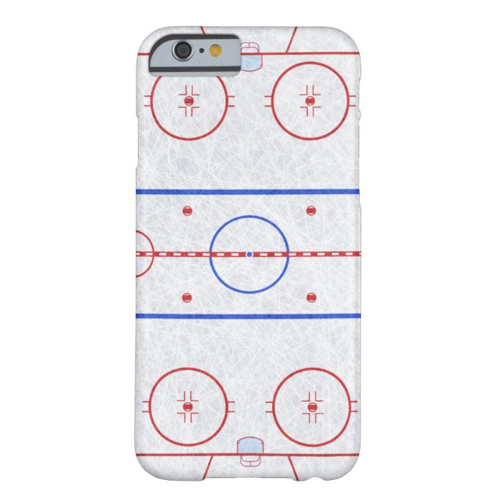 Ice Hockey Rink Barely There iPhone 6 Case Zazzle
