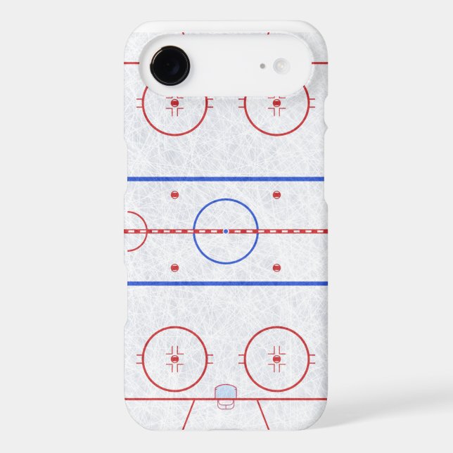 Ice Hockey Rink Case-Mate iPhone Case (Back)