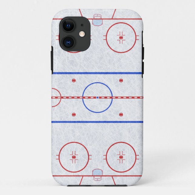 Ice Hockey Rink Case-Mate iPhone Case (Back)