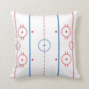 (Ice) Hockey Rink Pillow