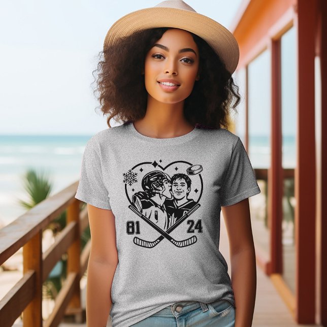 Ice hockey Romance Team Hollanov Shane & Ilya Book T-Shirt (Creator Uploaded)