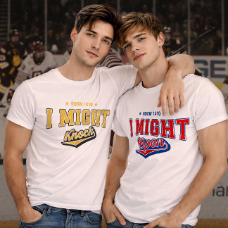 Ice hockey Romance Team Hollanov Shane & Ilya Book T-Shirt