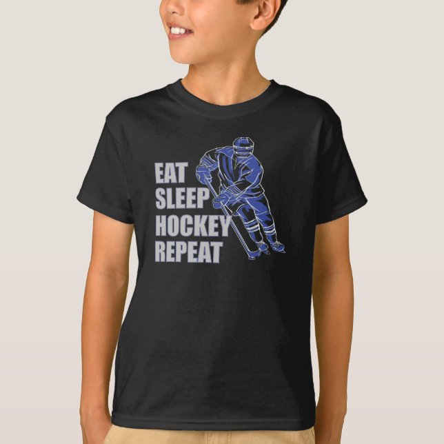 Ice Hockey Saying Design Gift Sport T-Shirt (Front)