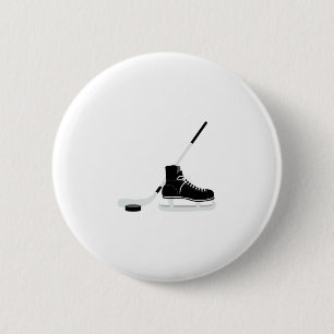 Ice Hockey Skate Button